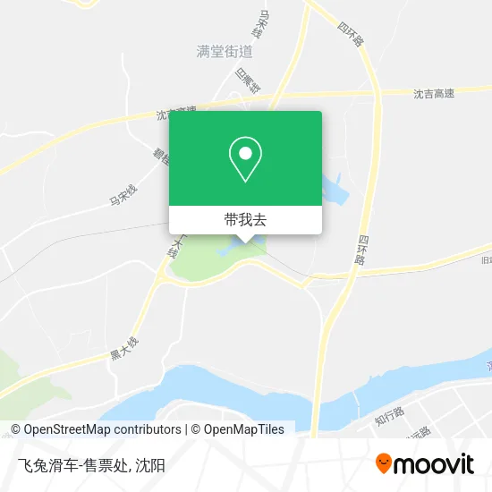 飞兔滑车-售票处地图