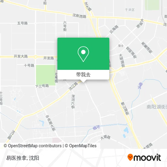 易医推拿地图