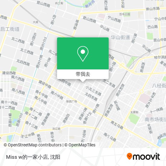 Miss w的一家小店地图