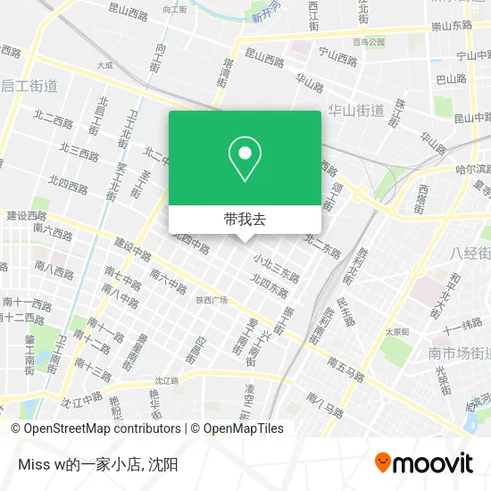 Miss w的一家小店地图
