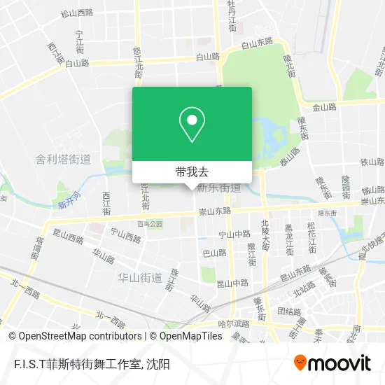 F.I.S.T菲斯特街舞工作室地图