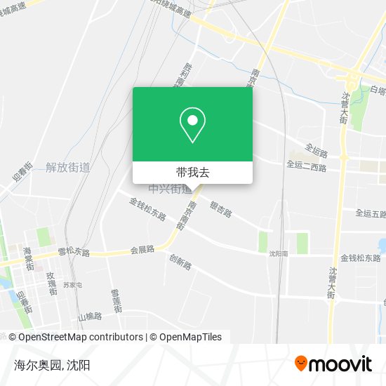 海尔奥园地图