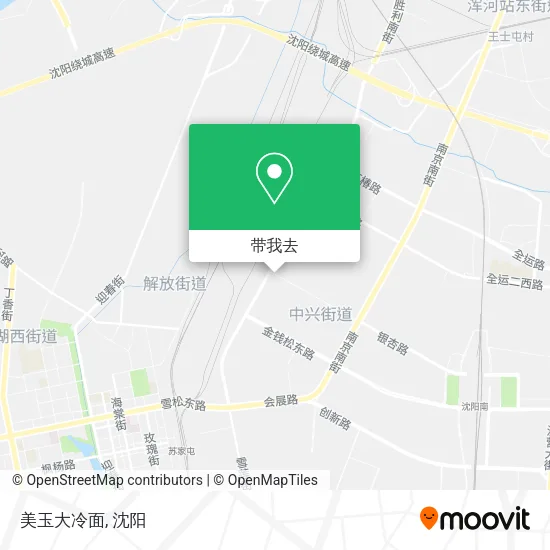 美玉大冷面地图