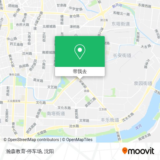 瀚森教育-停车场地图