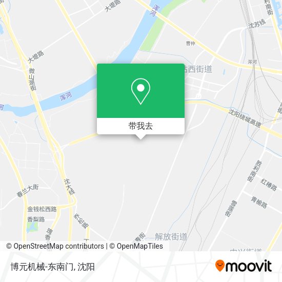 博元机械-东南门地图