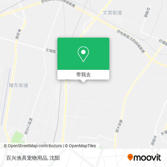 百兴渔具宠物用品地图