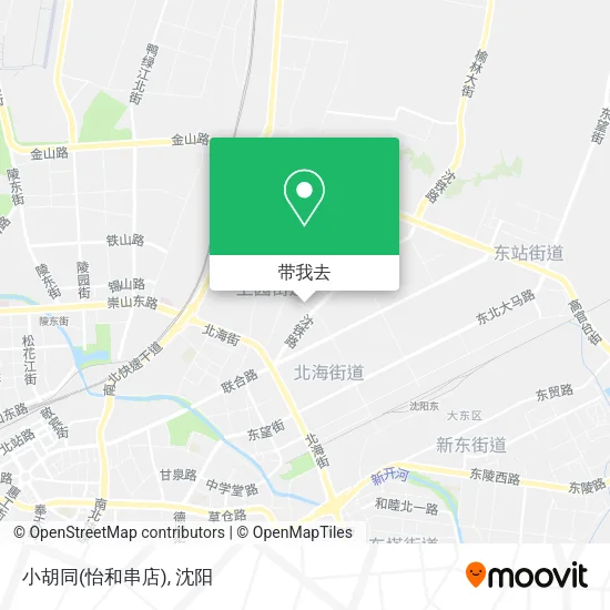 小胡同(怡和串店)地图