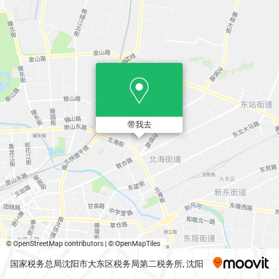 国家税务总局沈阳市大东区税务局第二税务所地图