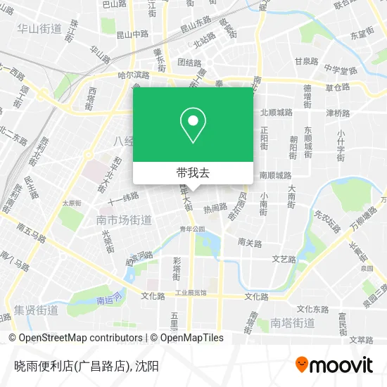 晓雨便利店(广昌路店)地图
