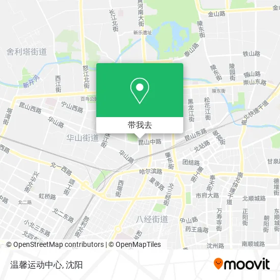 温馨运动中心地图