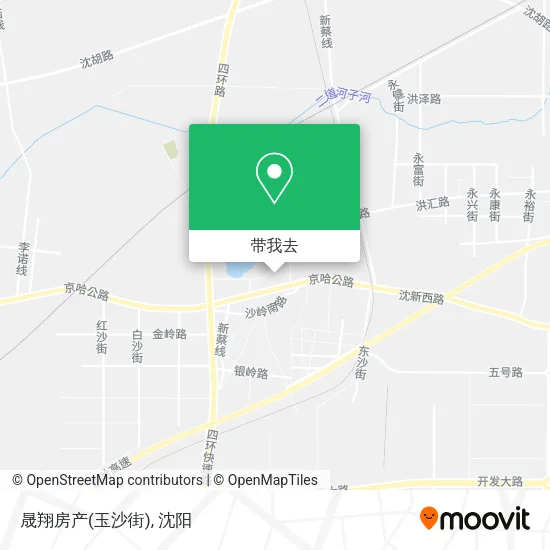 晟翔房产(玉沙街)地图