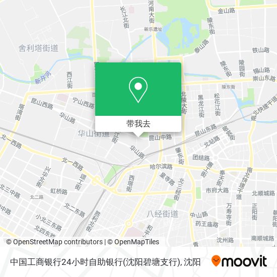 中国工商银行24小时自助银行(沈阳碧塘支行)地图