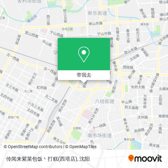 传闻来紫菜包饭丶打糕(西塔店)地图
