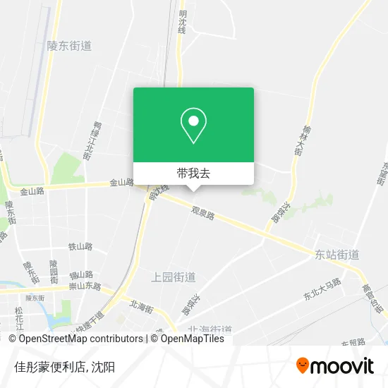 佳彤蒙便利店地图