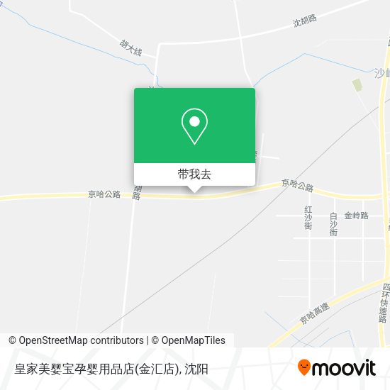 皇家美婴宝孕婴用品店(金汇店)地图