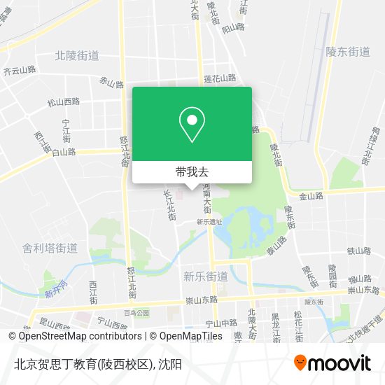北京贺思丁教育(陵西校区)地图