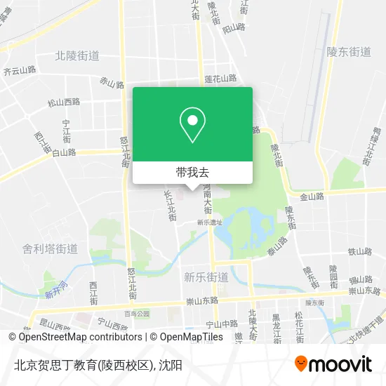 北京贺思丁教育(陵西校区)地图