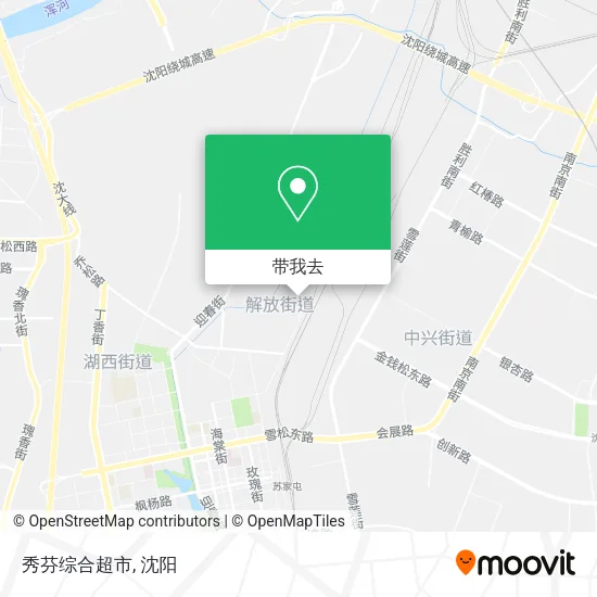 秀芬综合超市地图