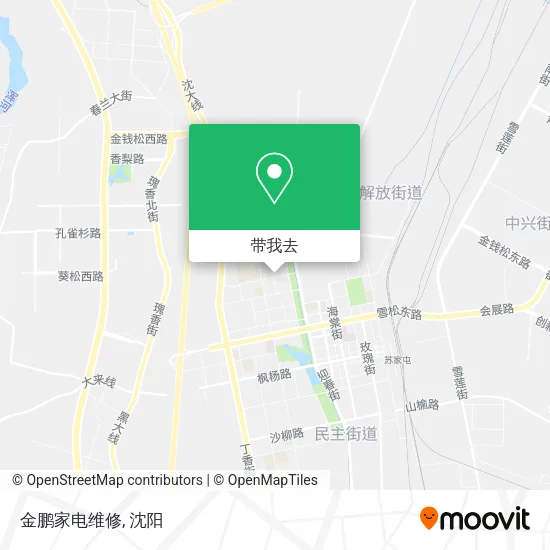 金鹏家电维修地图