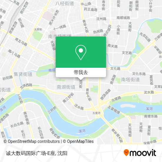 诚大数码国际广场-E座地图