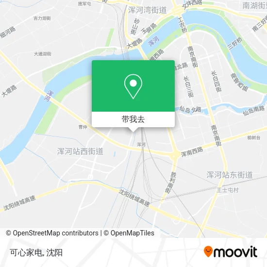 可心家电地图