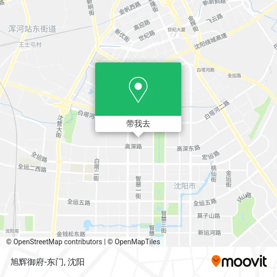 旭辉御府-东门地图