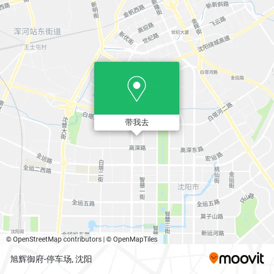 旭辉御府-停车场地图
