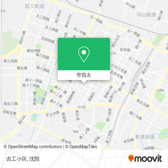吉工小区地图