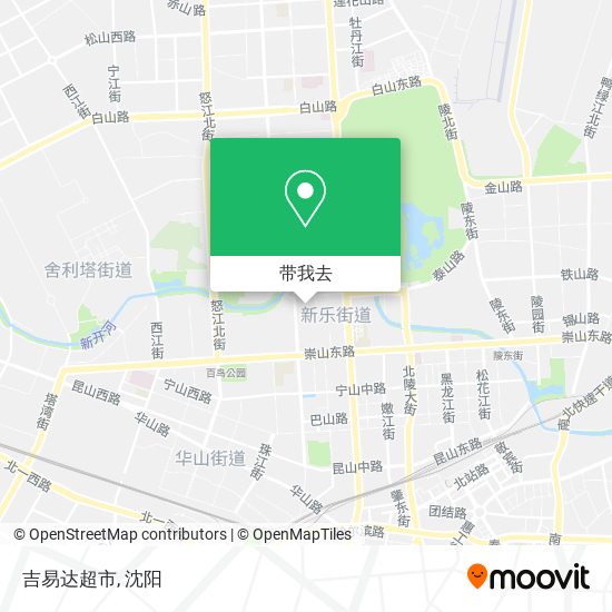 吉易达超市地图
