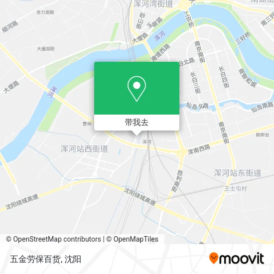 五金劳保百货地图