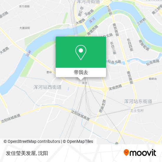 发佳莹美发屋地图