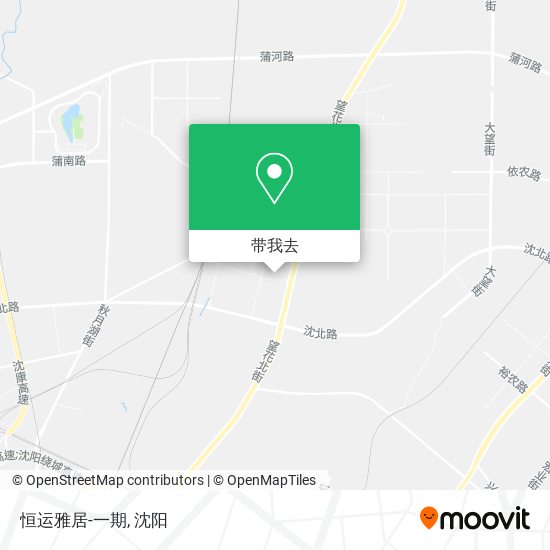 恒运雅居-一期地图