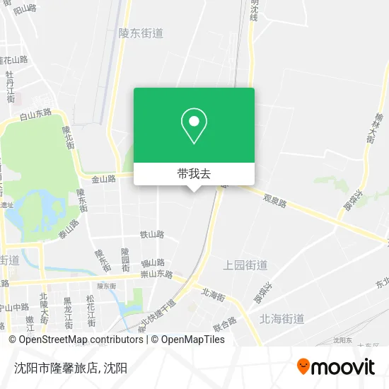 沈阳市隆馨旅店地图