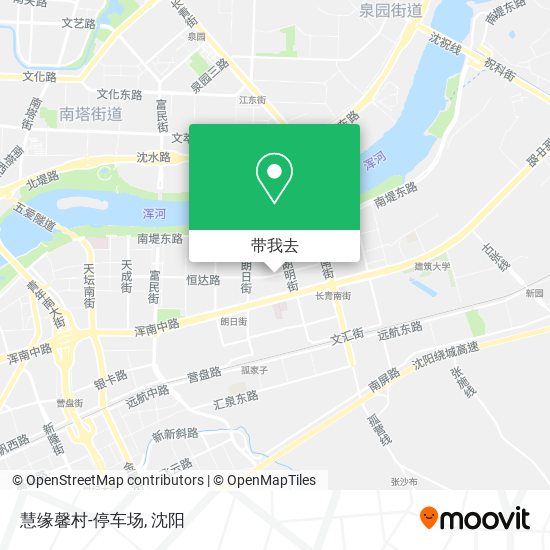 慧缘馨村-停车场地图