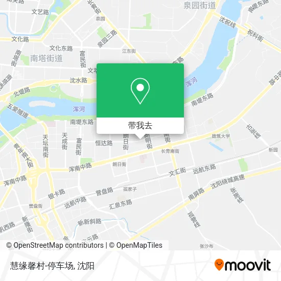 慧缘馨村-停车场地图