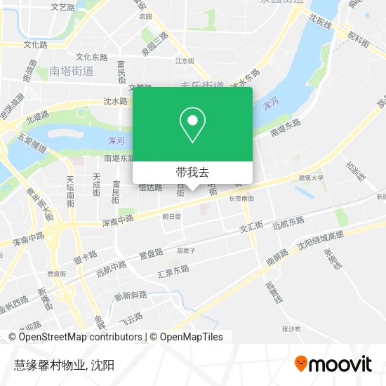 慧缘馨村物业地图