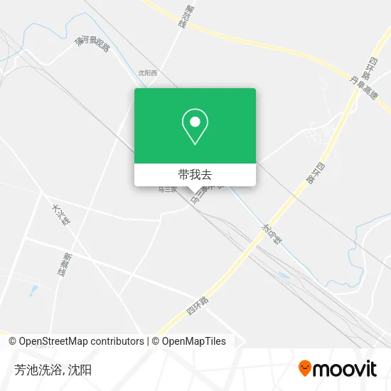 芳池洗浴地图