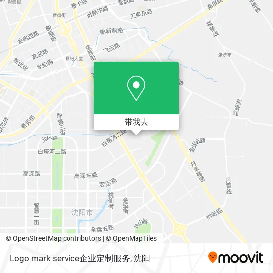 Logo mark service企业定制服务地图