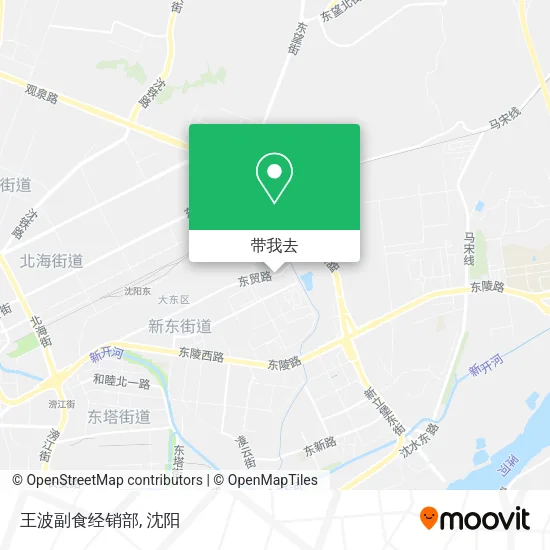 王波副食经销部地图