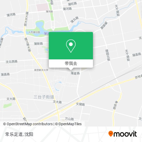 常乐足道地图