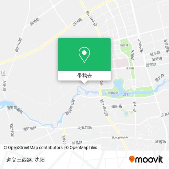 道义三西路地图