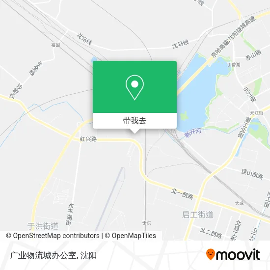 广业物流城办公室地图
