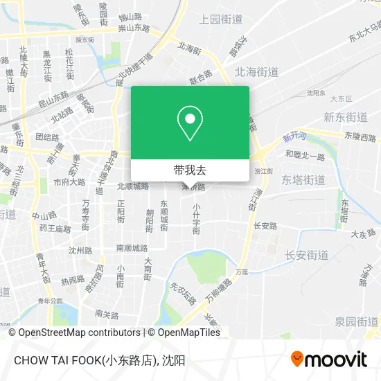 CHOW TAI FOOK(小东路店)地图