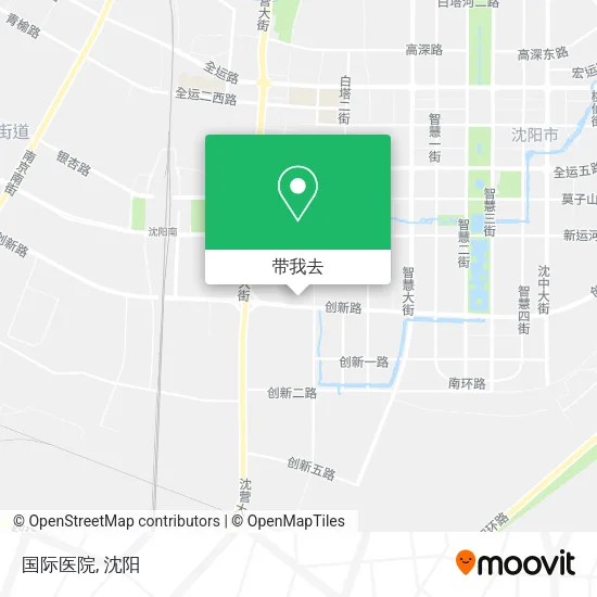 国际医院地图