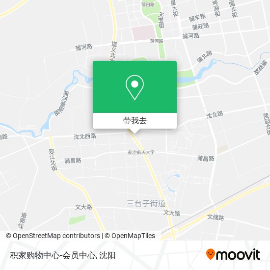 积家购物中心-会员中心地图