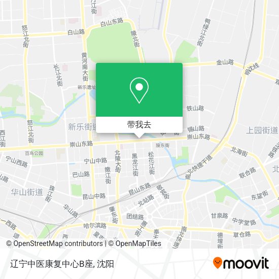 辽宁中医康复中心B座地图