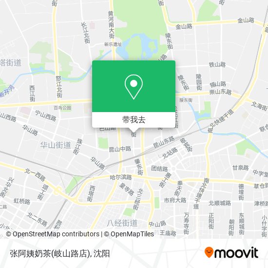张阿姨奶茶(岐山路店)地图