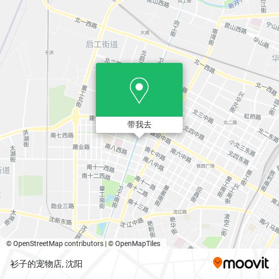 衫子的宠物店地图