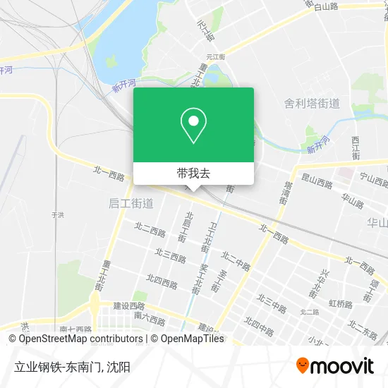 立业钢铁-东南门地图