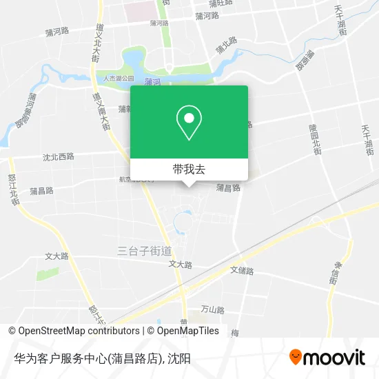 华为客户服务中心(蒲昌路店)地图
